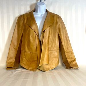 TROUVE Leather Moto Jacket‎ Size M